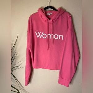 ⚠️LAST CHANCE SALE‼️ NWOT WOMAN crop hoodie